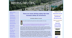 Desktop Screenshot of drivingtips.org